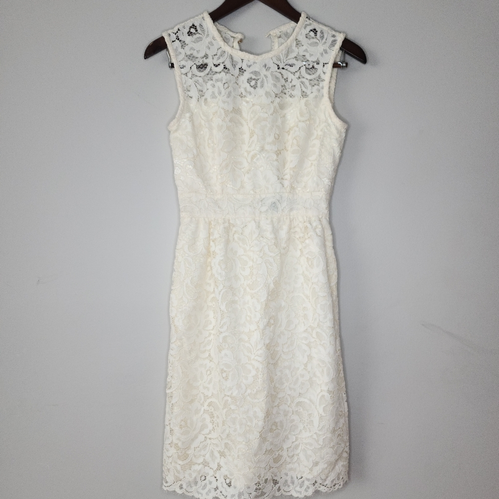 Kate spade floral lace sheath dress NWT